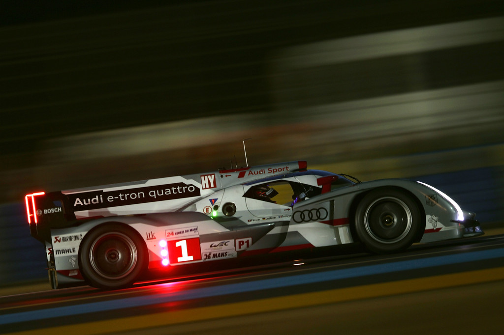 Le Mans 2012: Audi R18 E-Tron Quattro gibt das Tempo vor