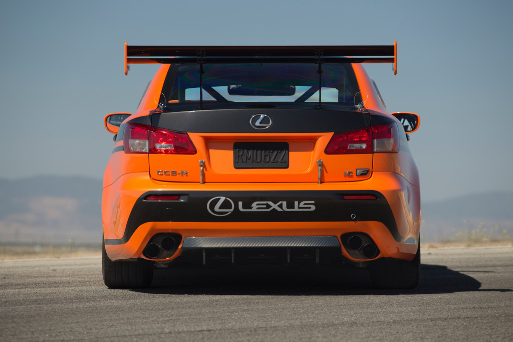 Lexus startet mit modifiziertem IS F Race Car beim Pikes Peak Rennen