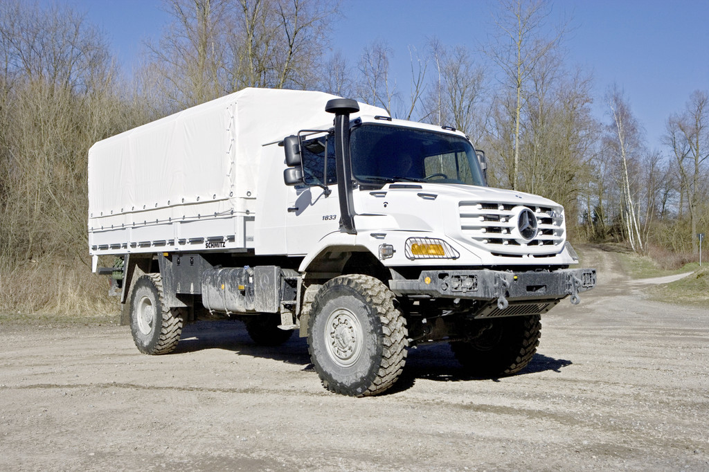 Mercedes-Benz liefert 110 Zetros an die Bundeswehr