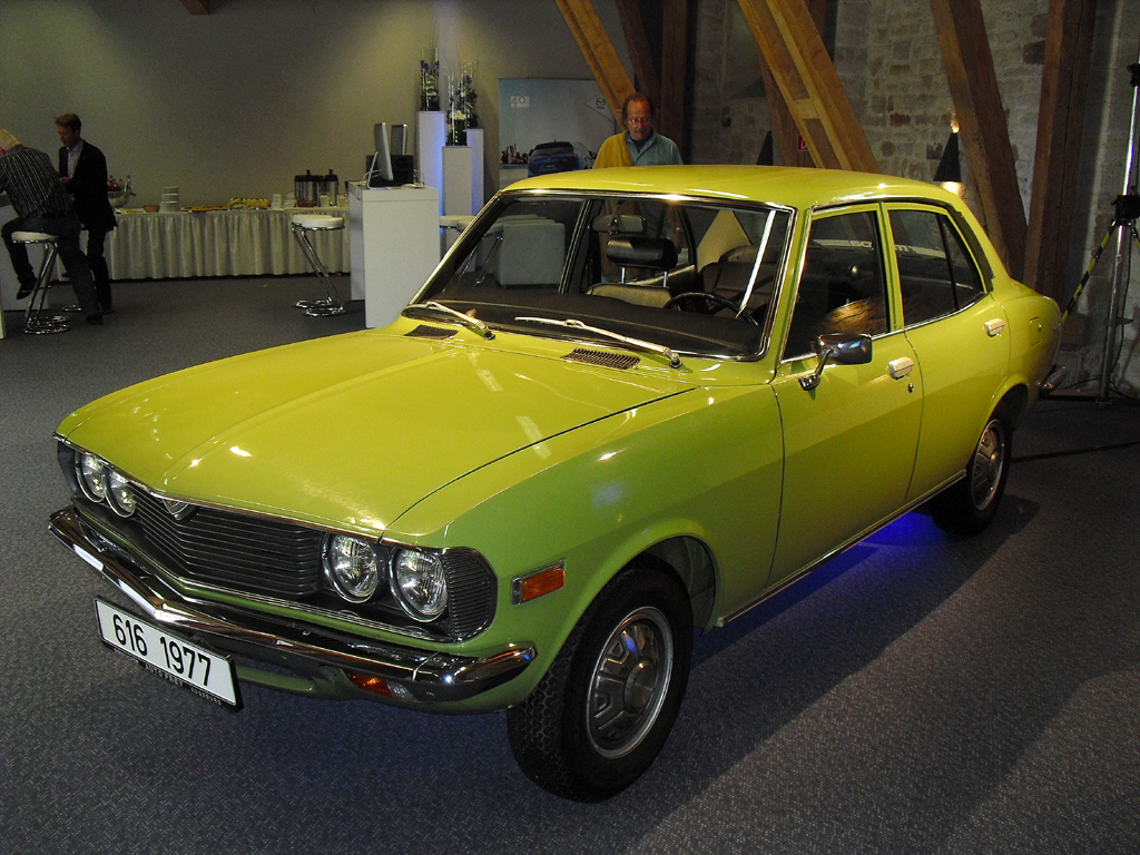 Mit Mazdas Mittelklasse-616 fing 1972 in Deutschland alles an. 