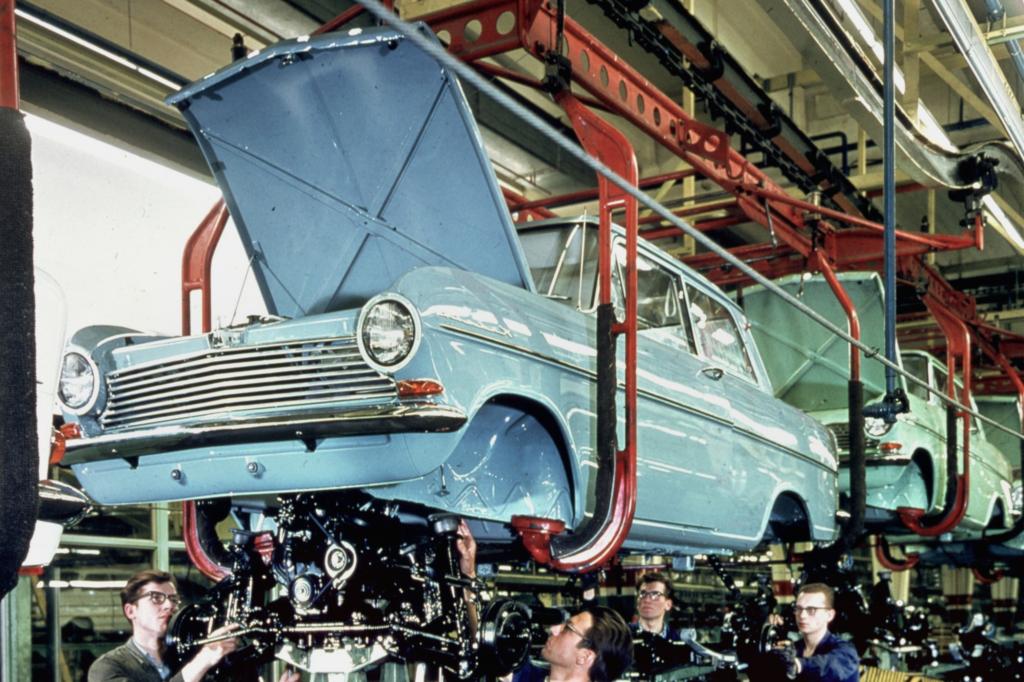 Opel Kadett A Produktion im Werk Bochum ab 1962