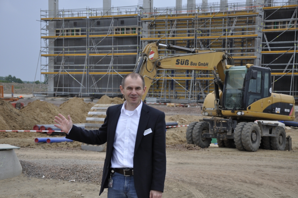 Porsche Baustellensafari: Baufortschritt der Macan-Fertigungshalle und Energiebilanz im Grünen Bereich | Christoph Beerhalter, Projektleiter der Macan-Baureihe