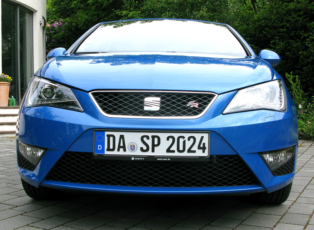 Seat Ibiza FR: Blick auf die Frontpartie.