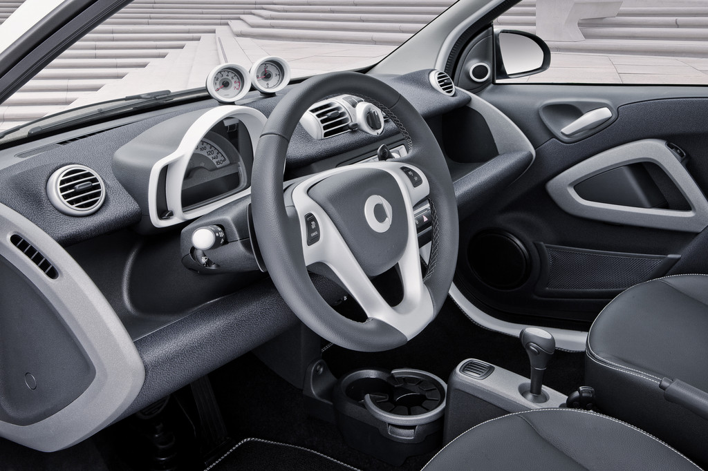 Smart Fortwo Edition Iceshine in Weiß oder Blau
