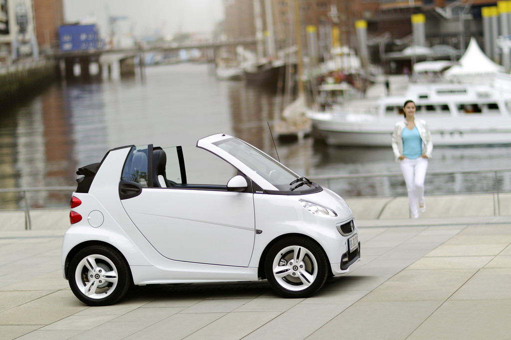 Smart Fortwo Edition Iceshine in Weiß oder Blau