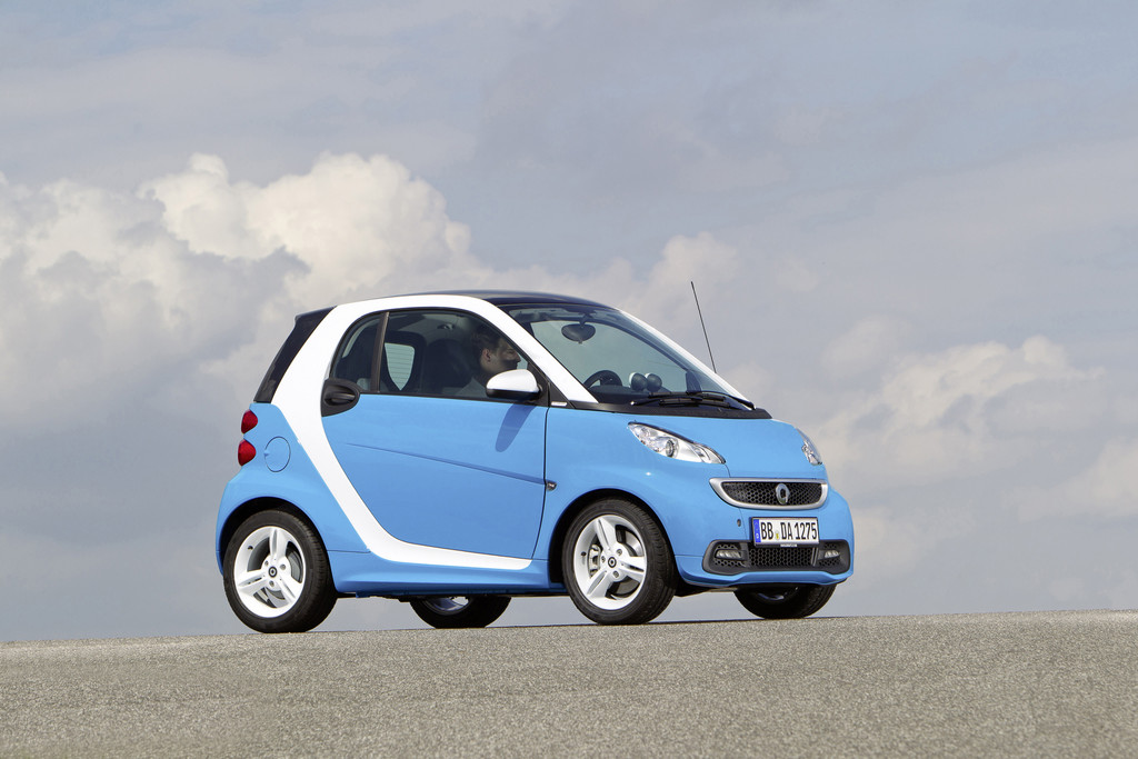 Smart Fortwo Edition Iceshine in Weiß oder Blau