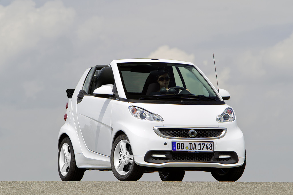 Smart Fortwo Edition Iceshine in Weiß oder Blau