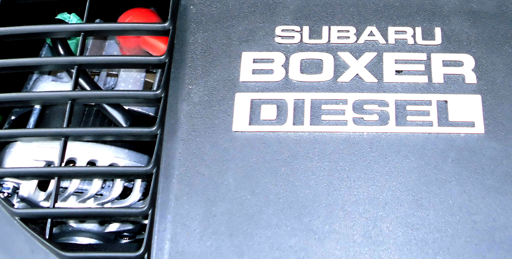 Subaru XV: Blick unter die Haube auf den 2,0-Liter-Selbstzünder. 