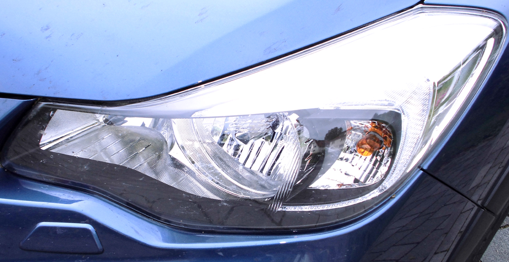 Subaru XV: Moderne Leuchteinheit vorn. 