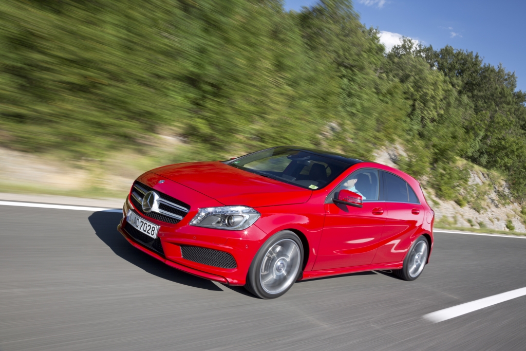 Test Mercedes-Benz A-Klasse: Angriff im Smartphone auf Rädern