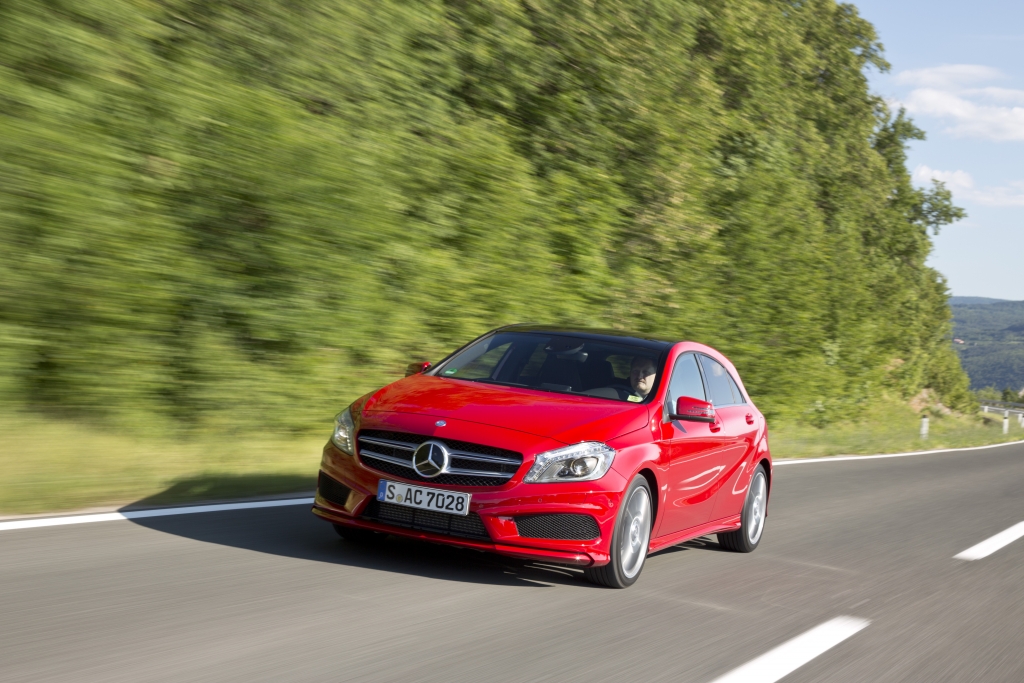 Test Mercedes-Benz A-Klasse: Angriff im Smartphone auf Rädern