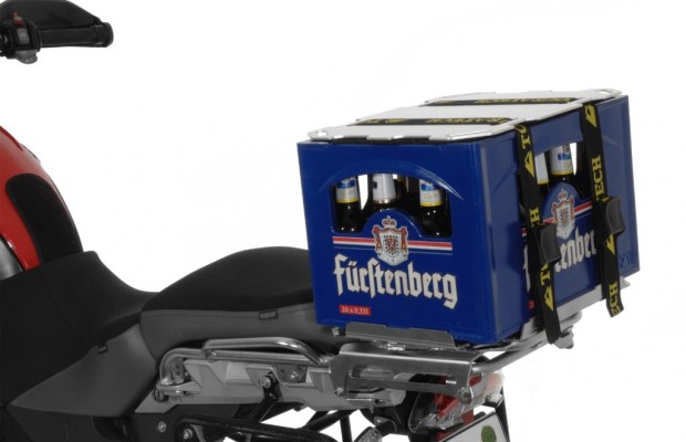Touratech: Bierkistenhalter fürs Motorrad