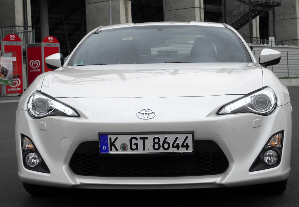 Toyota GT86: Blick auf die Frontpartie. 