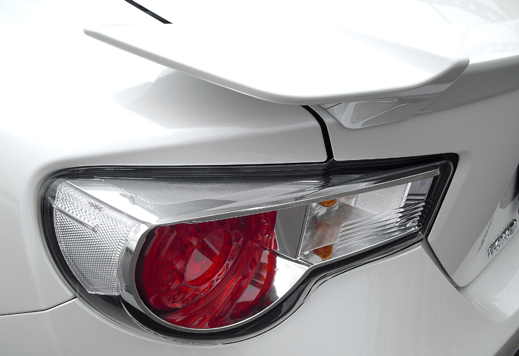 Toyota GT86: Moderne Leuchteinheit hinten. 