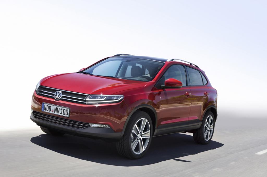 VW SUV-Pläne - Kleiner Kraxler kommt 2016