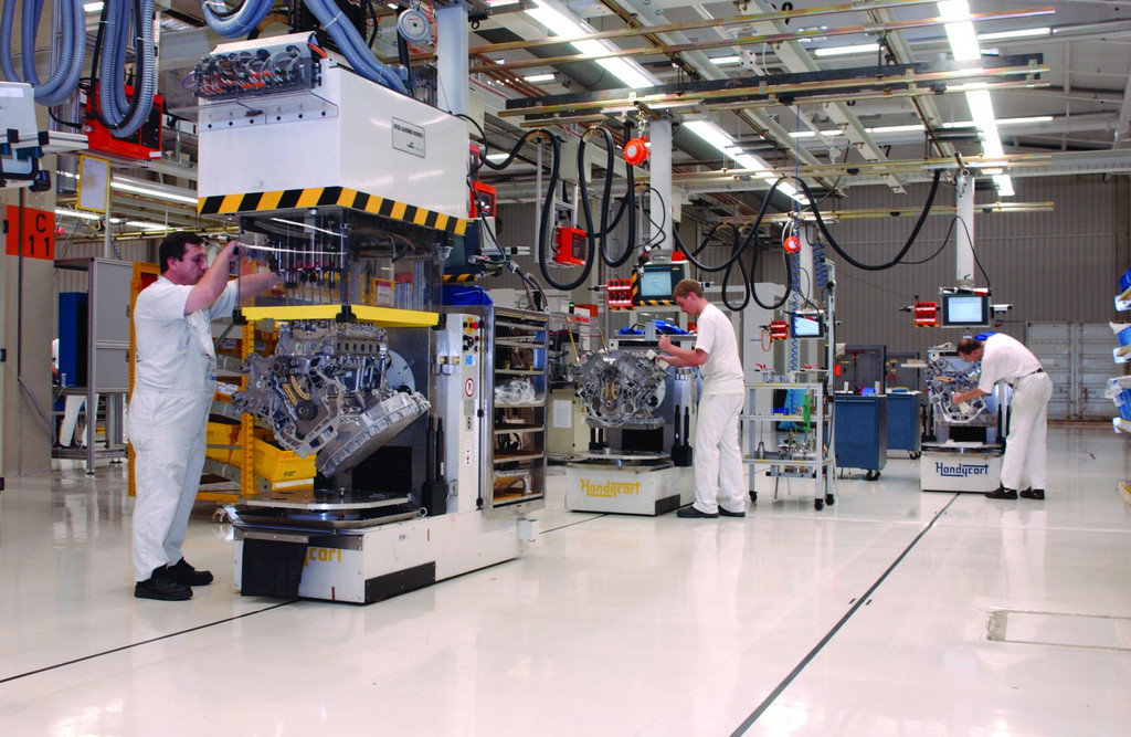 Volkswagen feiert 50 Millionen Motoren aus dem Werk Salzgitter