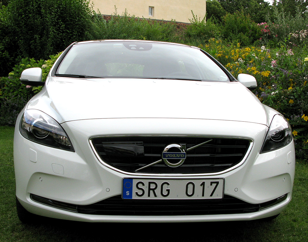 Volvo V40: Blick auf die Frontpartie. 