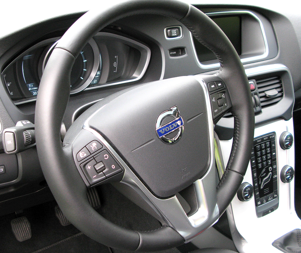 Volvo V40: Blick ins Cockpit. 