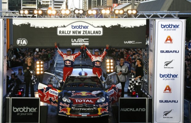 WRC 2012: Erneuter Doppelsieg für Citroen