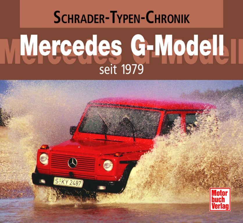 auto.de-Buchtipp: Schrader-Typen-Chronik – Mercedes-G-Modell seit 1979