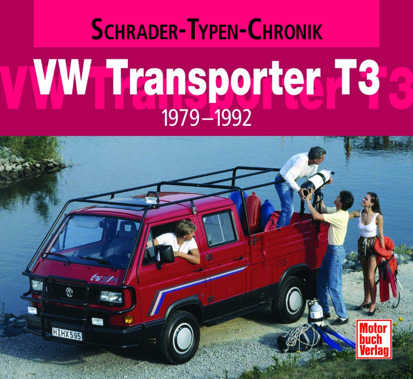 auto.de-Buchtipp: Schrader-Typen-Chronik – VW Transporter T3 - 1979 - 1992 