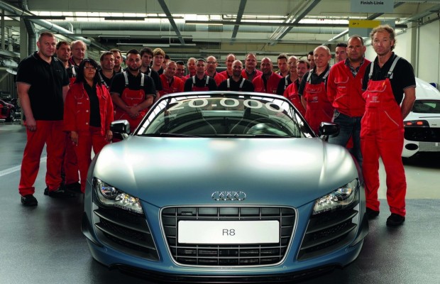 20 000ster Audi R8 verlässt Neckarsulmer Manufaktur
