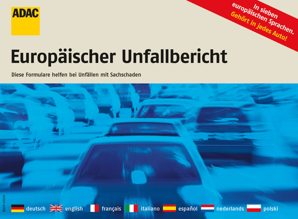 ADAC bietet Unfallbericht in sieben Sprachen
