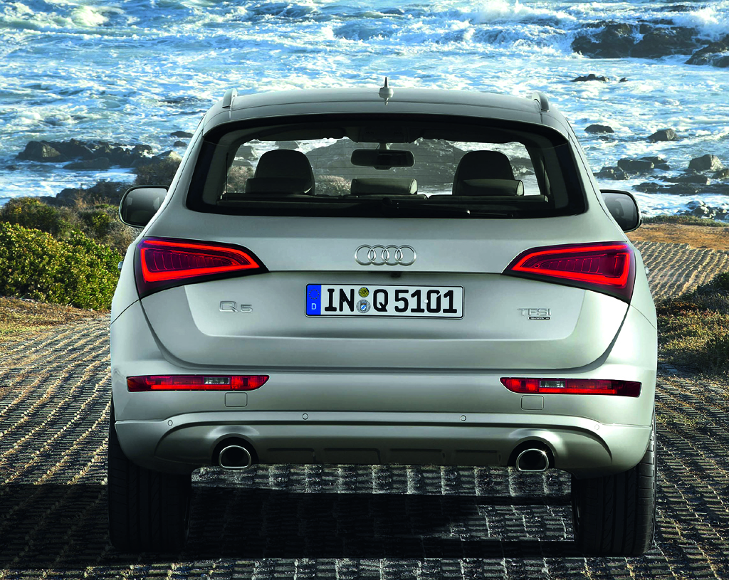 Audi Q5: So sieht die aktualisierte Auflage von hinten aus ... 