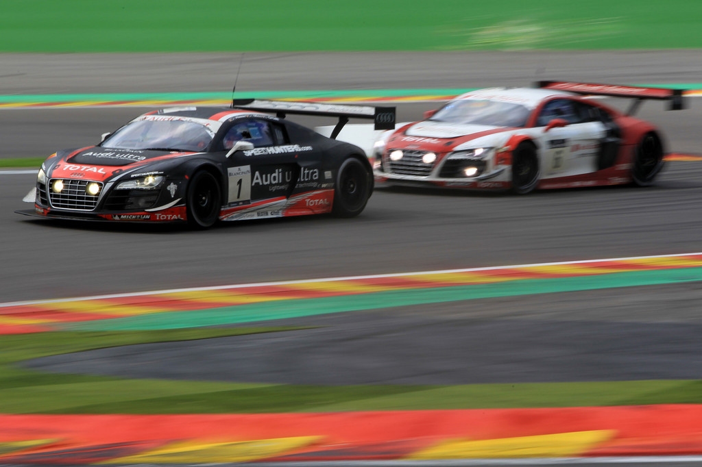 Audi gewinnt in Spa-Francorchamps den dritten Klassiker