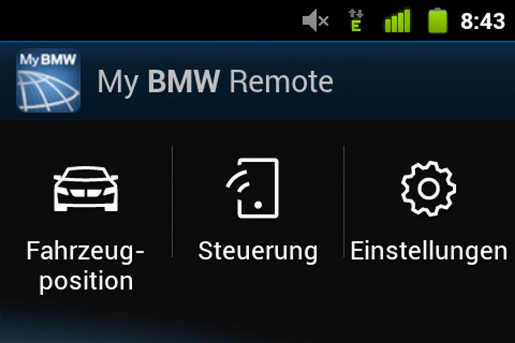BMW App - Handy-Fernsteuerung fürs Auto