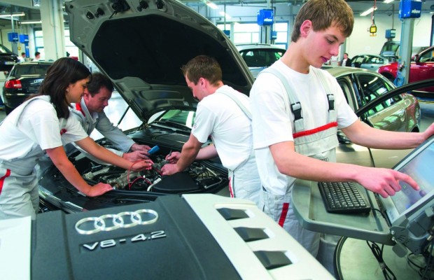 Bewerbungsbeginn bei Audi in Neckarsulm