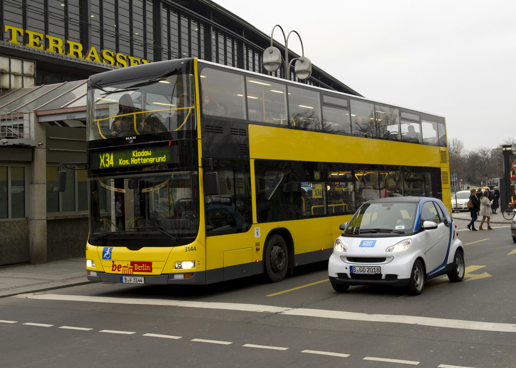 Car2go kooperiert mit Berliner Verkehrsbetrieben