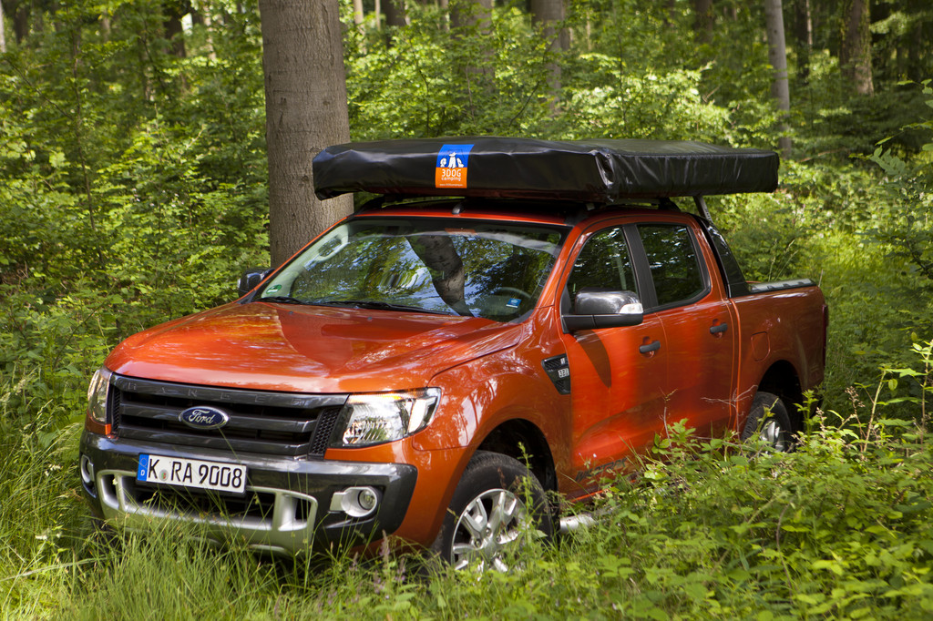 Caravan-Salon 2012: 3Dog Camping Top Dog für Ford Ranger Wildtrak