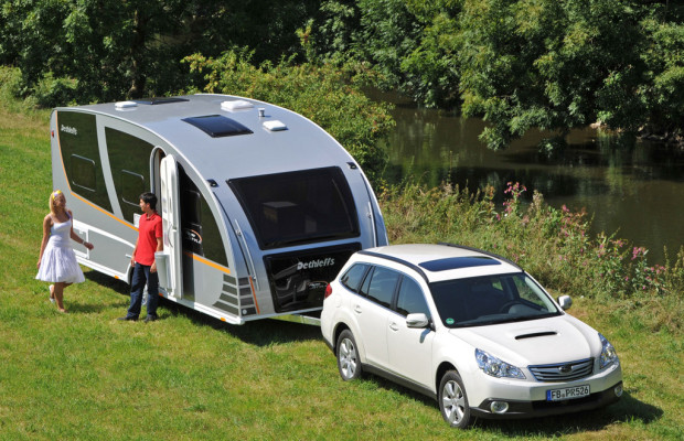 Caravan-Salon 2012: Subaru zeigt Allradkompetenz