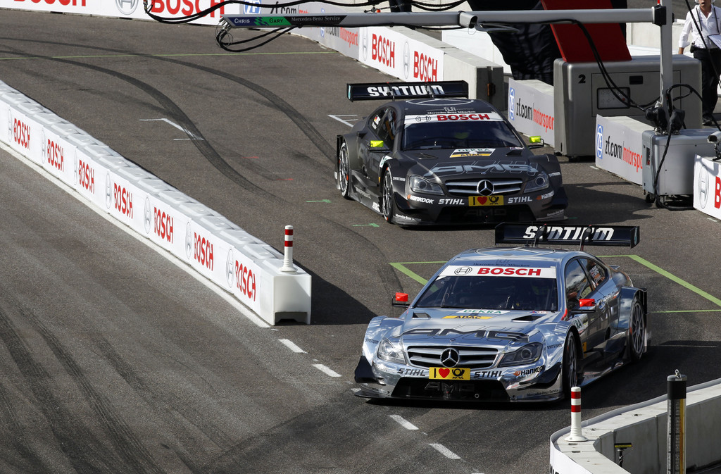 DTM 2012 Audi-Pilot Ekström triumphiert in München
