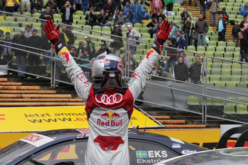 DTM 2012 Audi-Pilot Ekström triumphiert in München