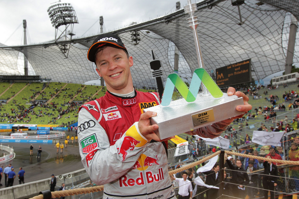 DTM 2012 Audi-Pilot Ekström triumphiert in München
