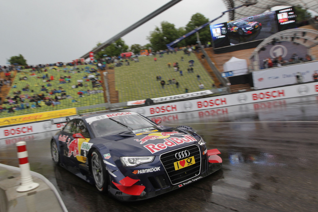 DTM 2012 Audi-Pilot Ekström triumphiert in München