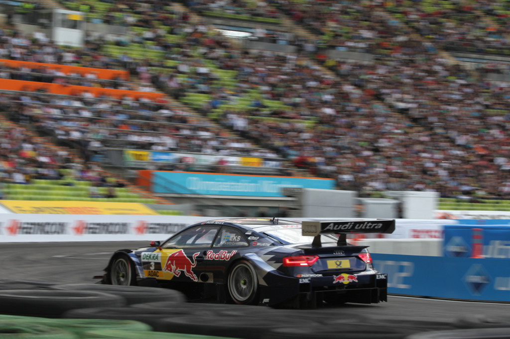 DTM 2012 Audi-Pilot Ekström triumphiert in München