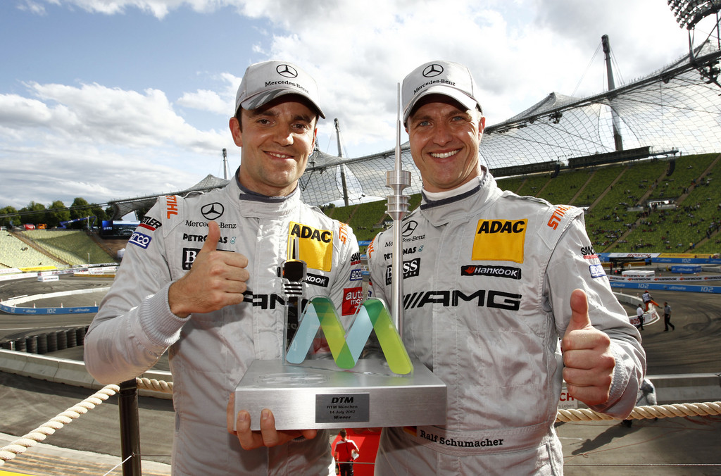 DTM 2012 Audi-Pilot Ekström triumphiert in München
