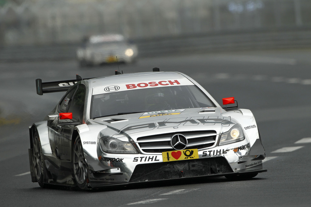 DTM 2012: Jamie Green überholt in der letzten Kurve