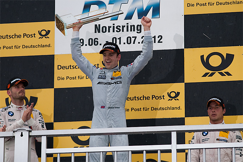 DTM: Jamie Green gewinnt Herzschlagfinale auf dem Norisring