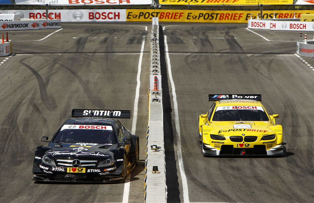 DTM Show-Event: Am Sonnabend  gewinnen Schumacher und Green