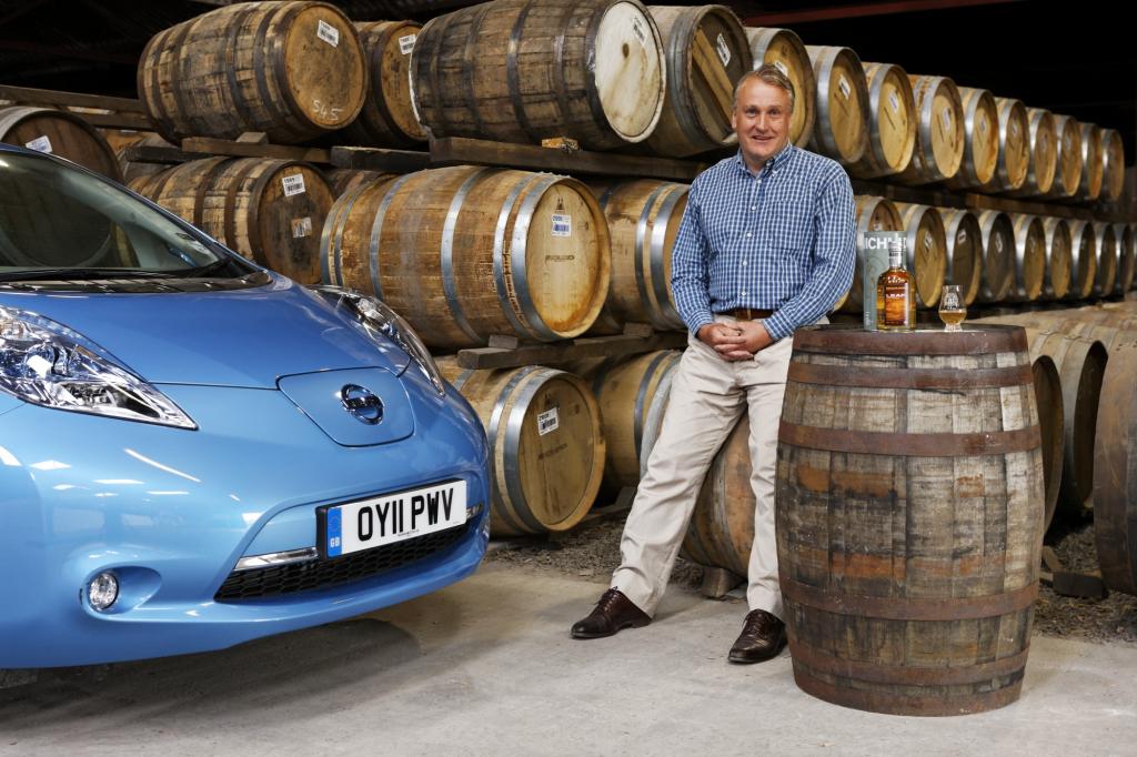 Den Leaf hat er sich nicht als Ausdruck grünen Gewissens gekauft, sondern weil ihm das Design auf Anhieb gefallen hat