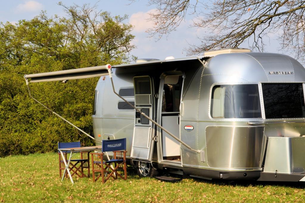 Der kleinere Airstream 534 wurde im Grundriss optimiert