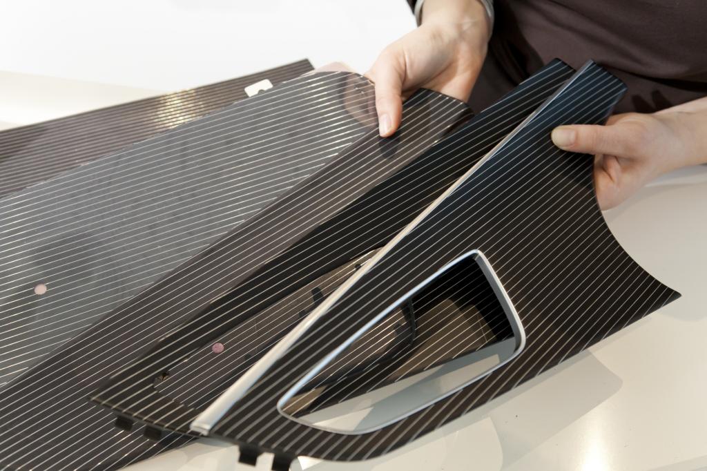 Die Innenraumausstattung im Nadelstreifendesign gibt es im neuen Q5 sowie in den neuen S6 und S7 Sportback