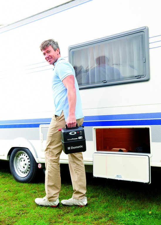 Dometic hat mobile Batterie für Wohnwagen entwickelt