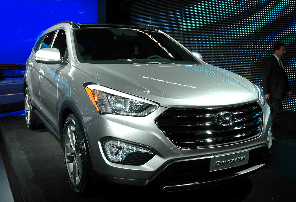 Ebenfalls ab September vorgesehen: Hyundai-SUV Santa Fe. 