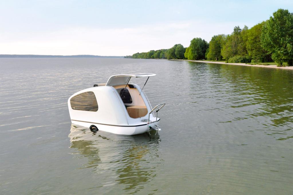 Ein Wohnwagen geht baden: Der Amphibien-Caravan 