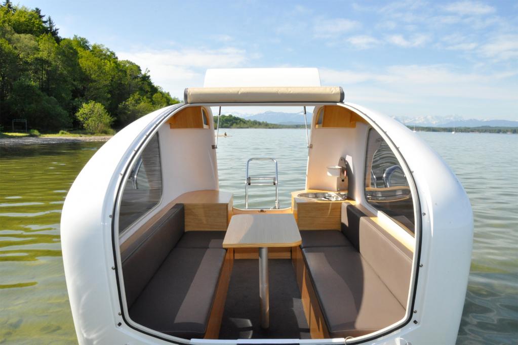 Ein Wohnwagen geht baden: Der Amphibien-Caravan 